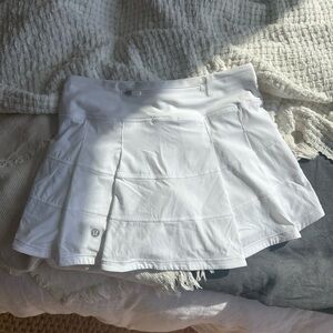 Lululemon Pace Rival White Skirt